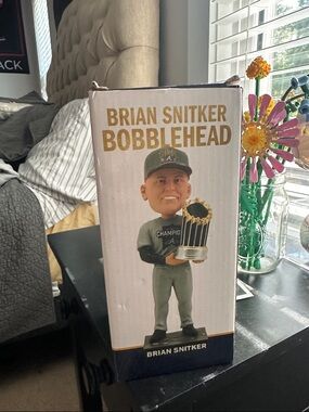 Brian Snitker Bobblehead - Green/Black Collector Figure